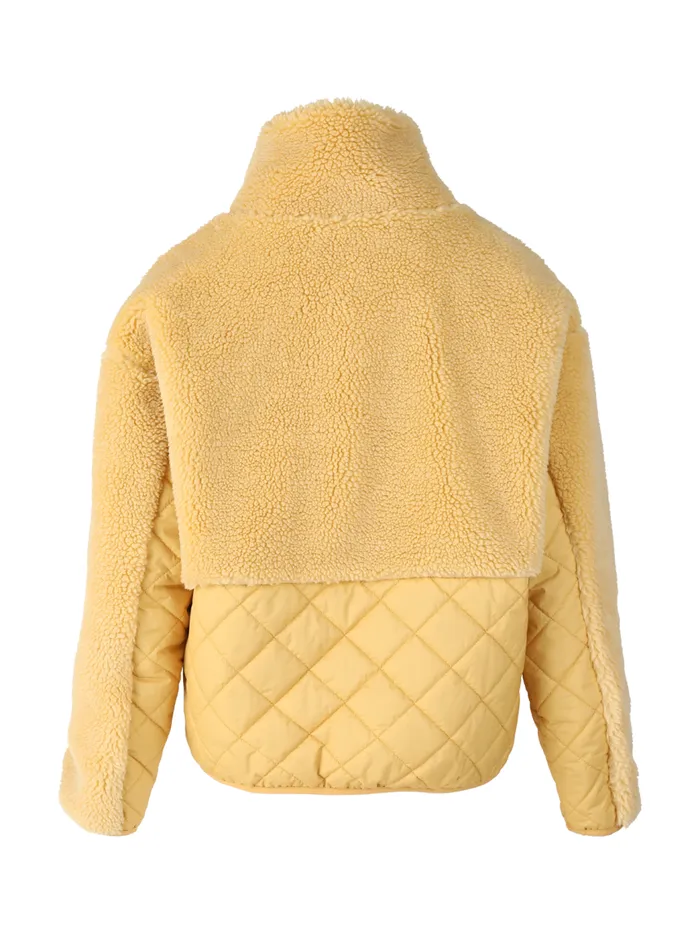 Brunotti Teddy Women Becca Teddy Jacket Yellow