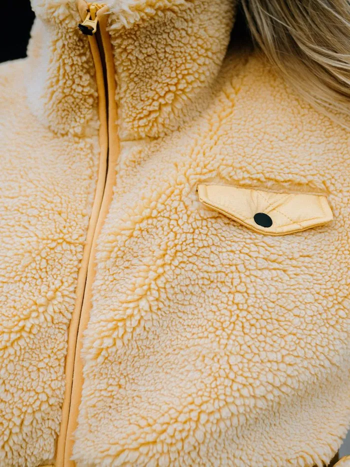 Brunotti Teddy Women Becca Teddy Jacket Yellow