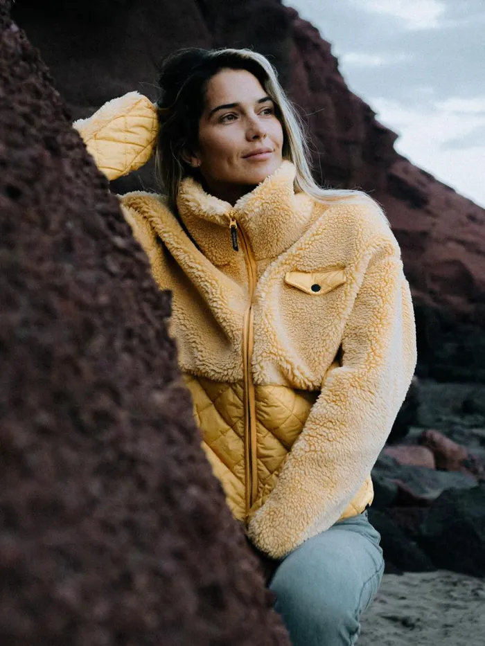 Brunotti Teddy Women Becca Teddy Jacket Yellow