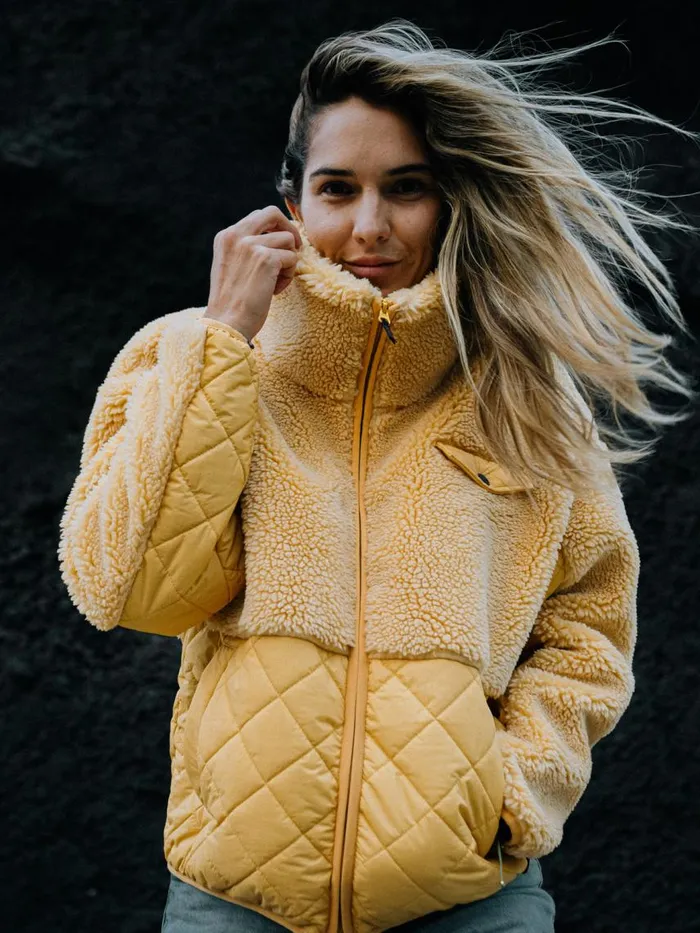 Brunotti Teddy Women Becca Teddy Jacket Yellow