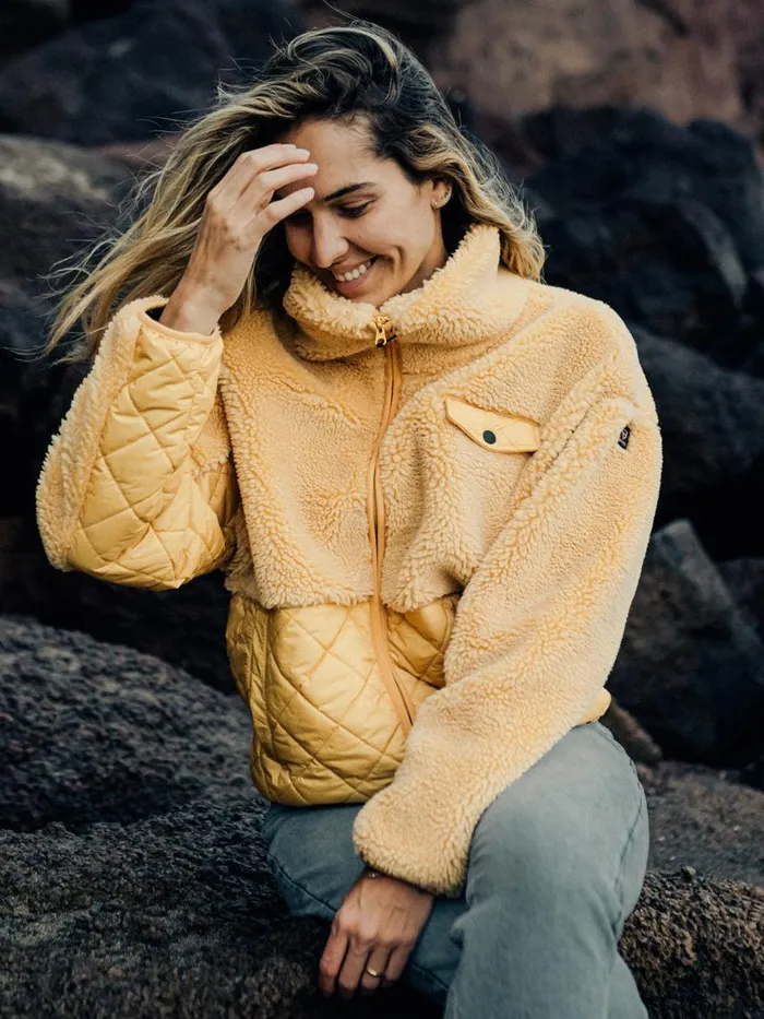 Brunotti Teddy Women Becca Teddy Jacket Yellow