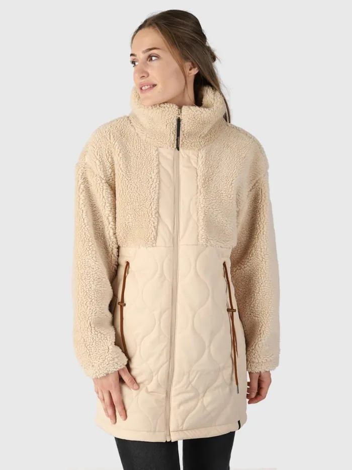 Brunotti Teddy Women Cecile Teddy Jacket White