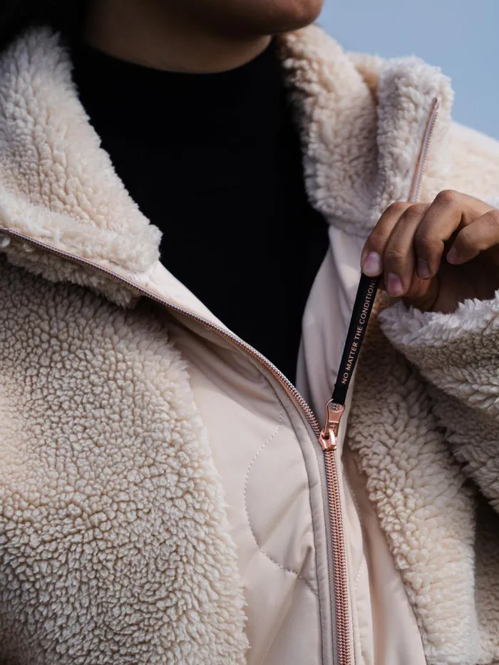 Brunotti Teddy Women Cecile Teddy Jacket White