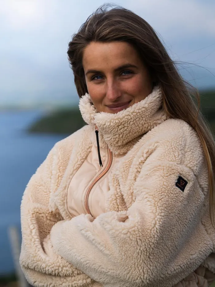 Brunotti Teddy Women Cecile Teddy Jacket White