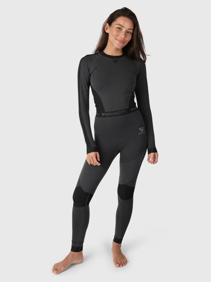 Brunotti Thermal Clothing Women Leogang Thermal Pants Black