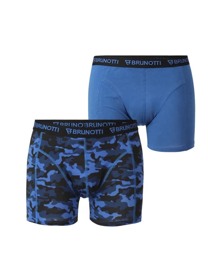 Brunotti Underwear Men Mees 2PackBoxer Briefs Blue