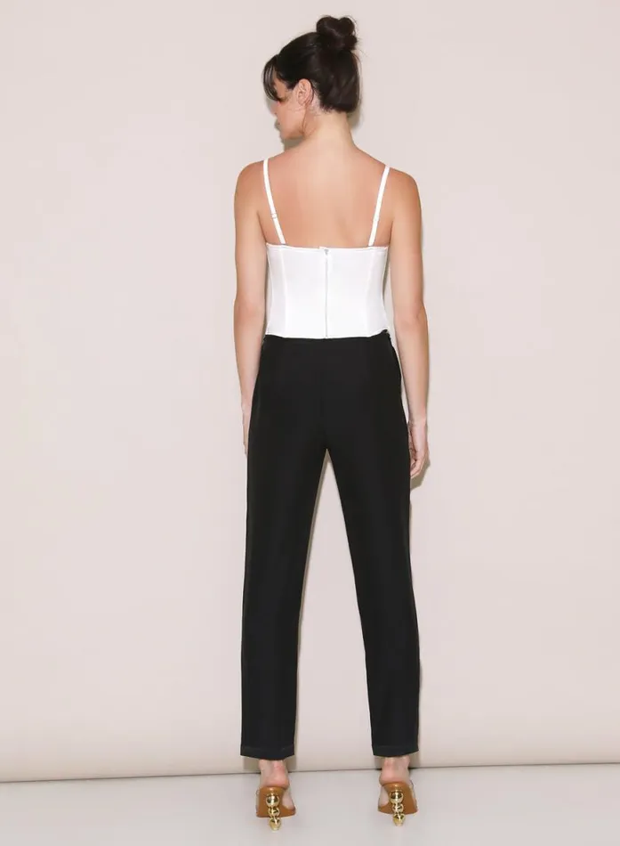 Bustiers and Bra Tops Lingerie Fleur Du Mal Hamptons Bustier Ivory