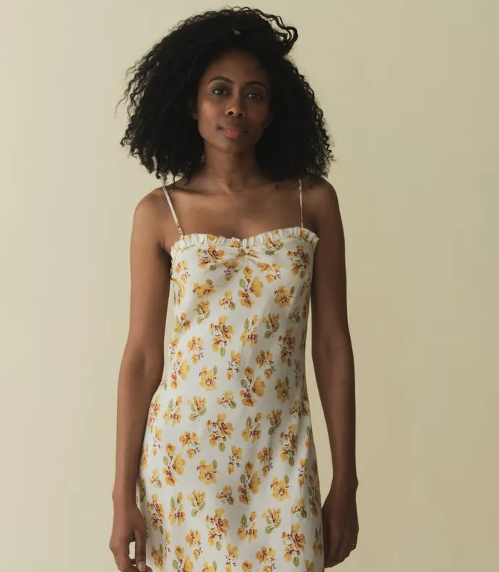 CALSI DRESS Amber Frolicking Floral Shop DEN Dresses