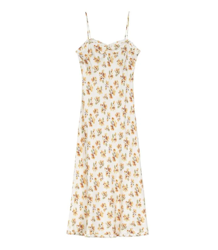 CALSI DRESS Amber Frolicking Floral Shop DEN Dresses