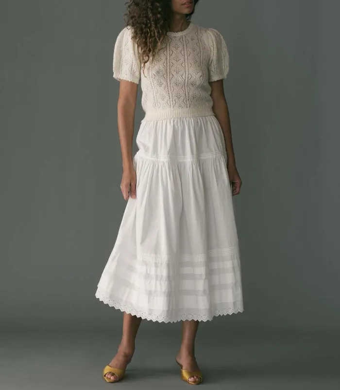 CARENA TOP Ivory Shop DEN Knitwear