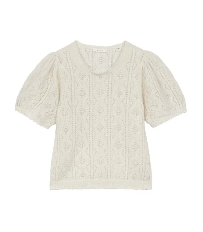 CARENA TOP Ivory Shop DEN Knitwear