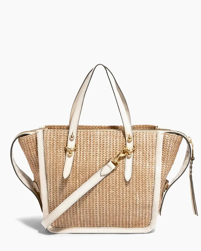 Casablanca Raffia Medium Tote Vanilla Ice Women Aimee Kestenberg Tote Bags