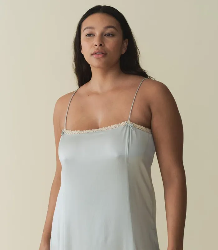 CELANO DRESS Dusty Blue Shop DEN Dresses