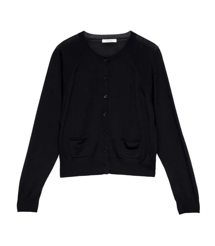 CELINE CARDIGAN Dark Navy Shop DEN Knitwear