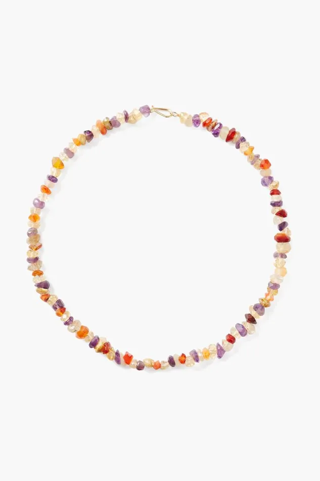 Chan Luu 14k Multi Mix Devi Necklace Women 14k Fine