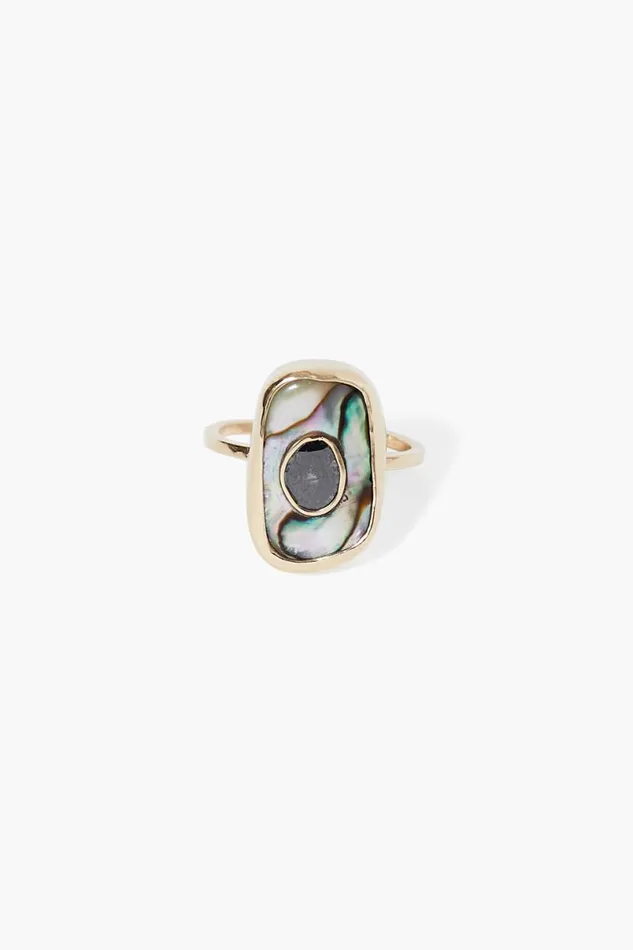 Chan Luu 14k Oasis Ring Abalone Women 14k Fine