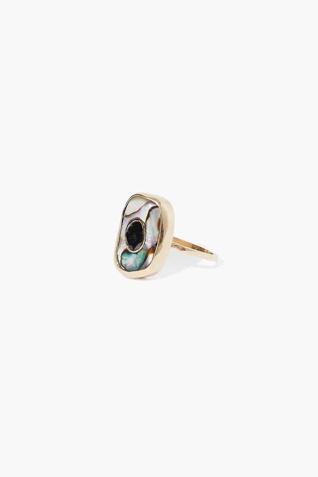 Chan Luu 14k Oasis Ring Abalone Women 14k Fine