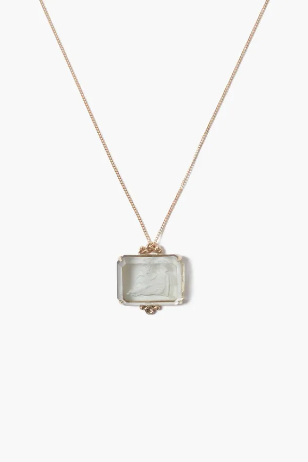 Chan Luu 14k Virgo Zodiac Necklace Women 14k Fine