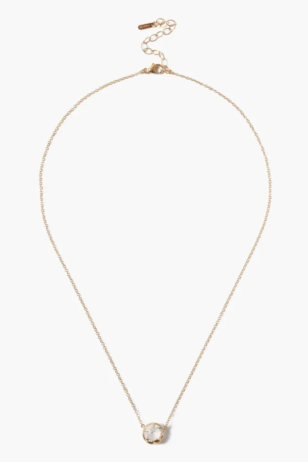 Chan Luu April Birthstone Necklace Diamond Crystal Women Necklaces