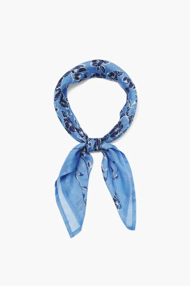 Chan Luu Bandana Jacaranda Cassia Floral Women Bandanas