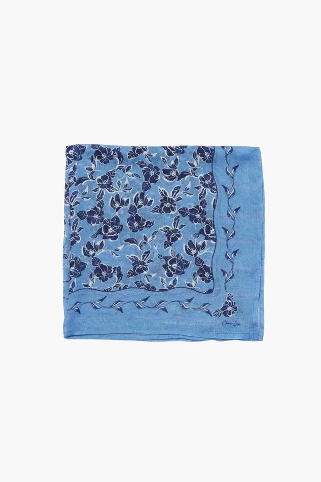 Chan Luu Bandana Jacaranda Cassia Floral Women Bandanas