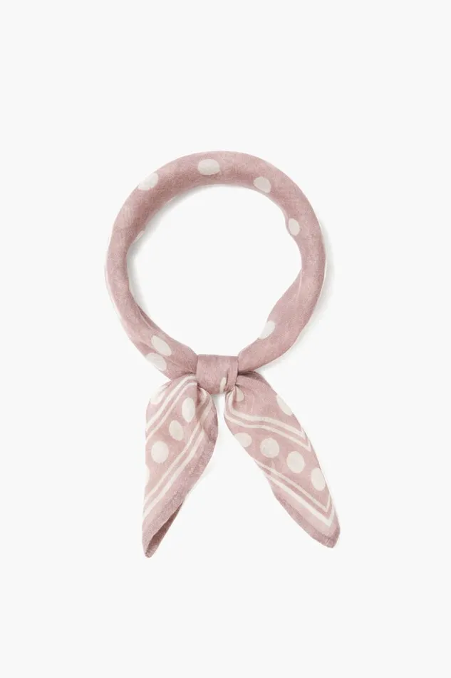 Chan Luu Bandana Woodrose Polka Dot Women Bandanas