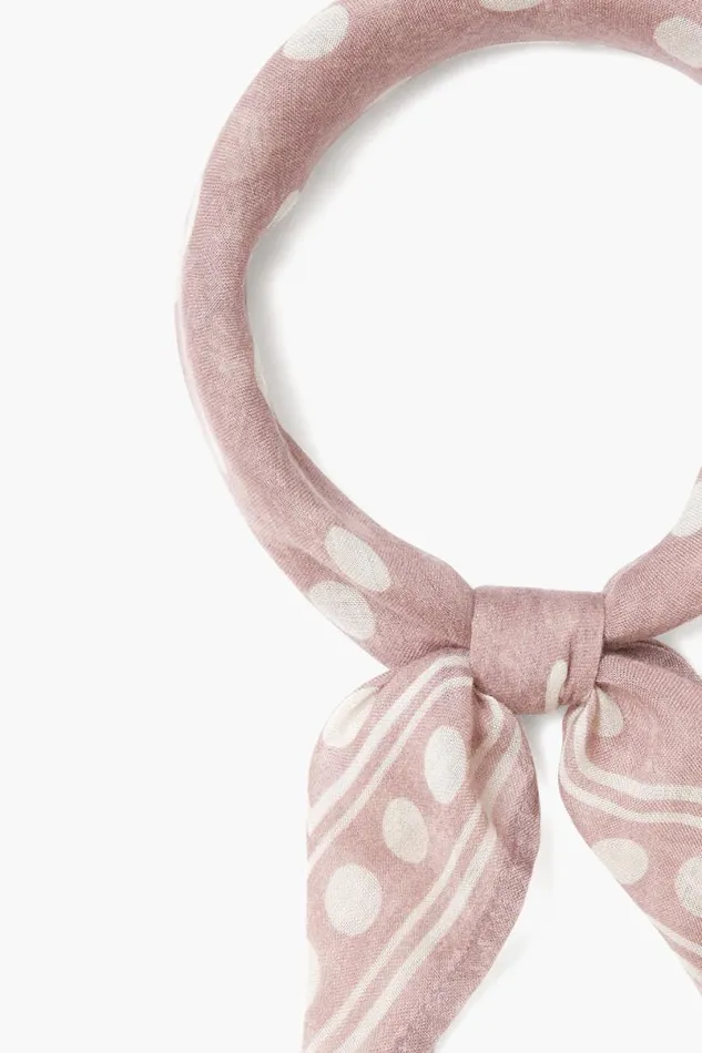 Chan Luu Bandana Woodrose Polka Dot Women Bandanas