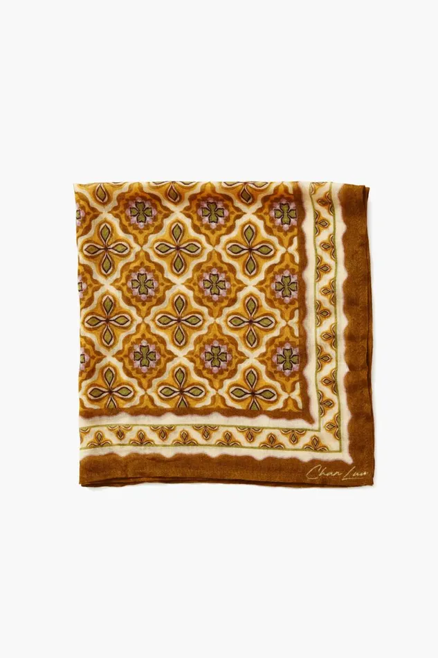 Chan Luu Bandana Yellow Crux Women Bandanas