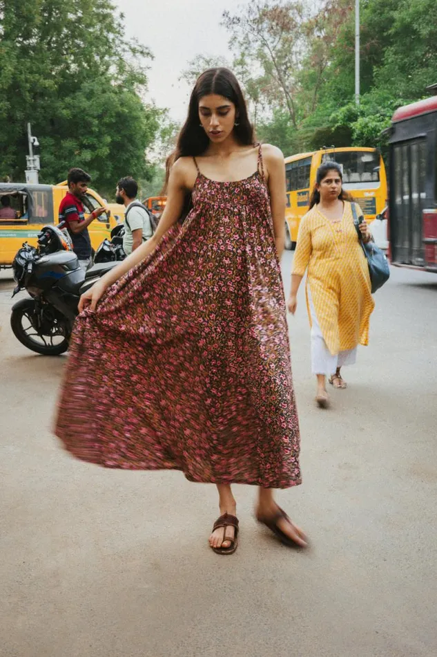 Chan Luu Bernadette Dress Sachet Pink Women Dresses