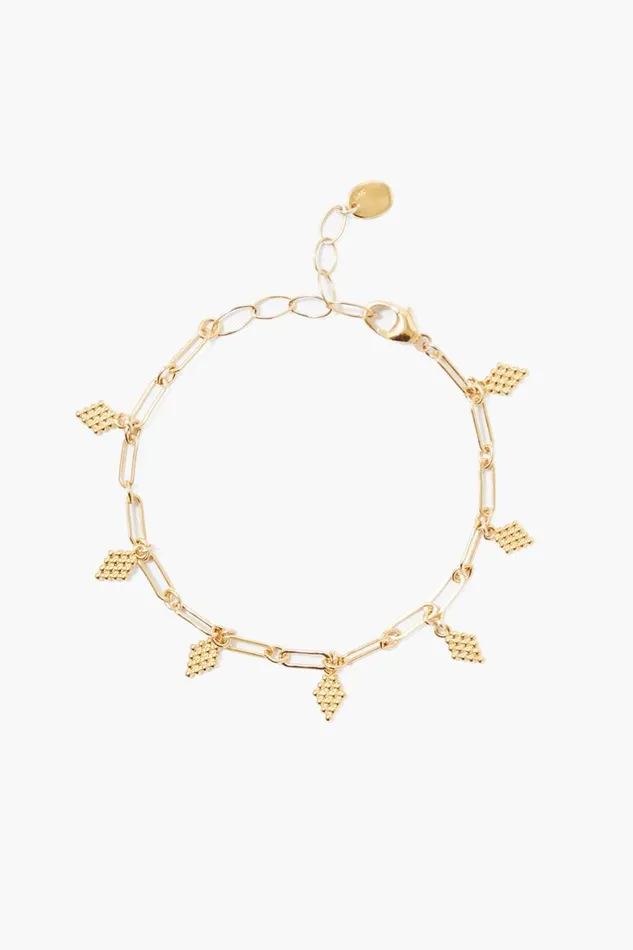 Chan Luu Bijou Charm Bracelet Yellow Gold Women Bracelets