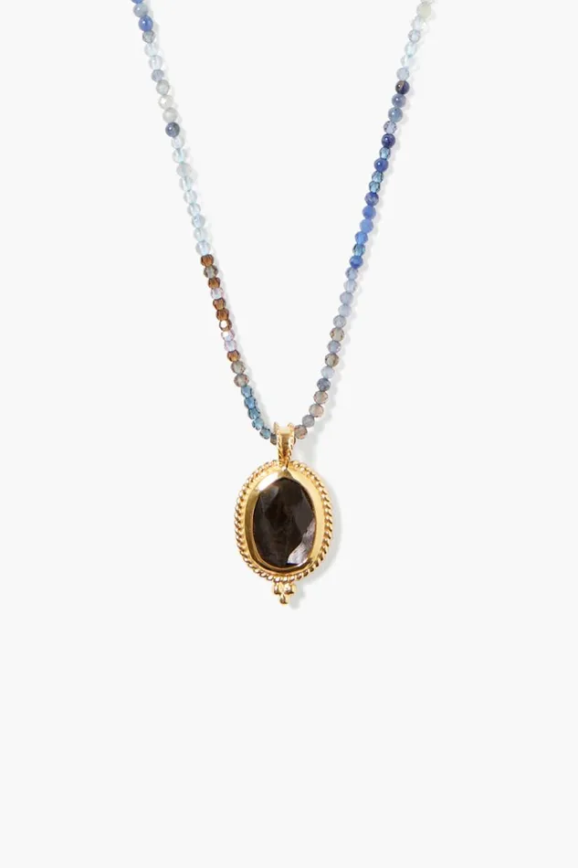 Chan Luu Calypso Necklace Blue Mix Women Necklaces
