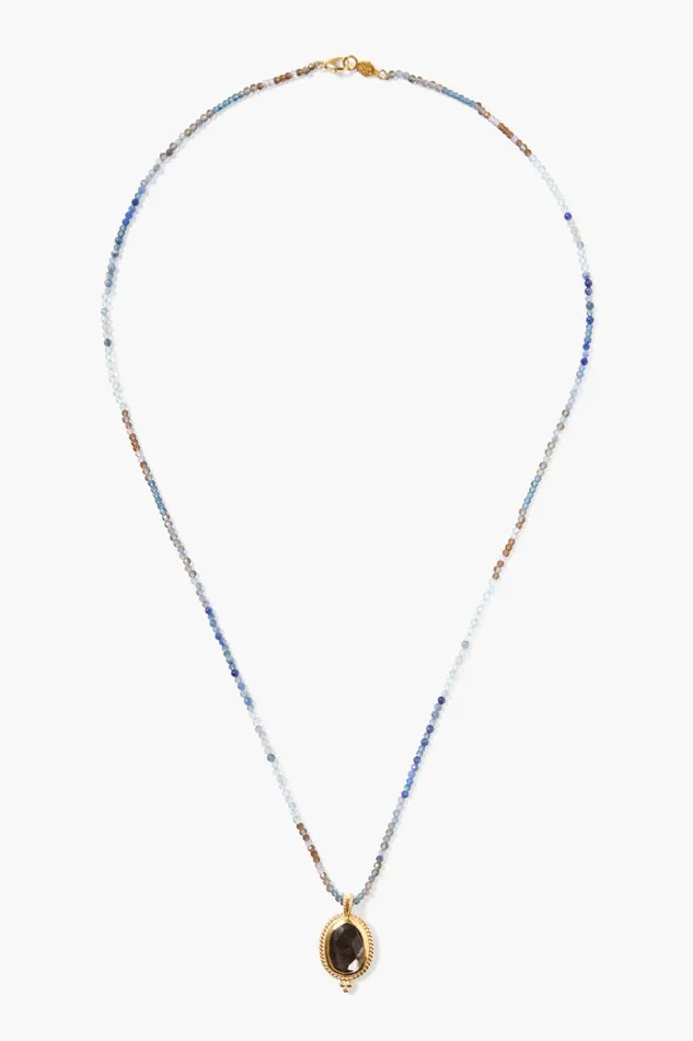 Chan Luu Calypso Necklace Blue Mix Women Necklaces