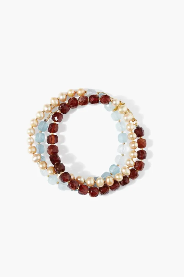Chan Luu Carolina Naked Wrap Bracelet Multi Mix Women Bracelets