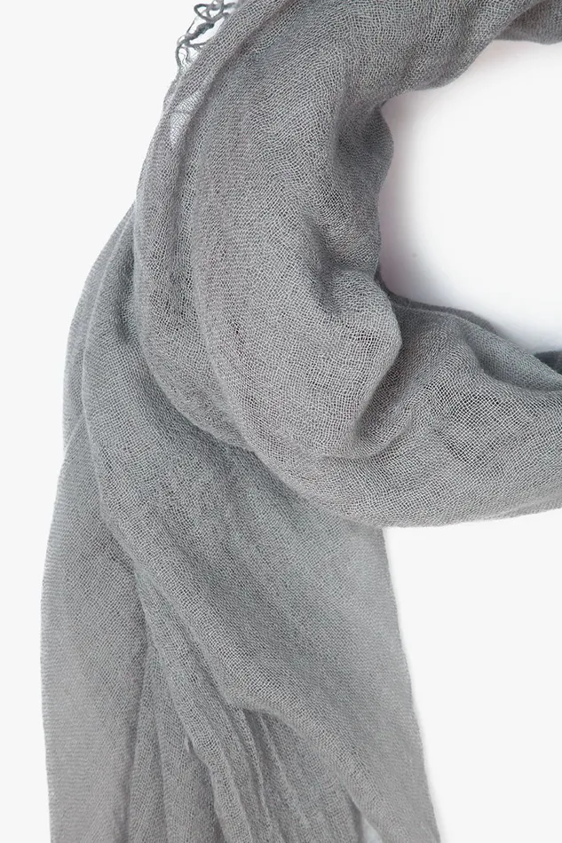 Chan Luu Cashmere And Silk Scarf Griffin Women Scarves