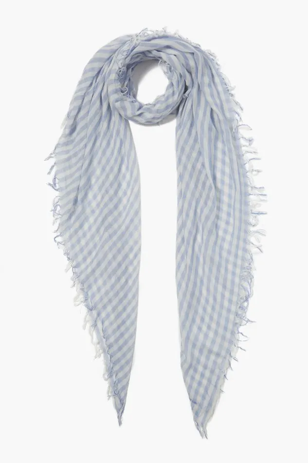 Chan Luu Cashmere And Silk Scarf Wedgewood Linea Women Scarves