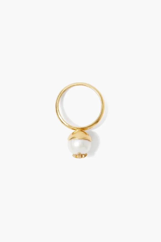 Chan Luu Cecilia Ring White Pearl Women Rings