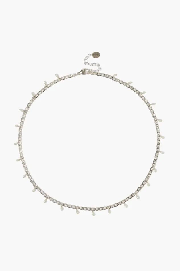 Chan Luu Celeste Necklace Silver Women Necklaces