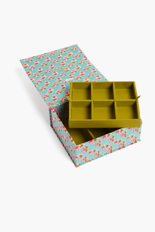 Chan Luu Classic Jewelry Box Turquoise Women Jewelry Storage