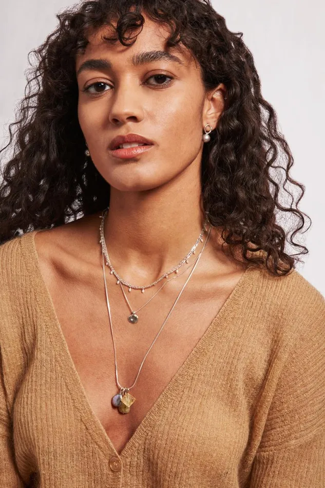 Chan Luu Coin Necklace Silver Women Necklaces