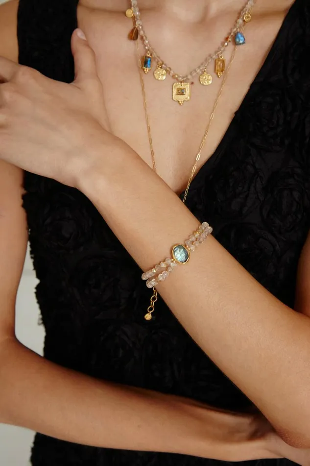 Chan Luu Colette Bracelet Rutilated Quartz Women Bracelets