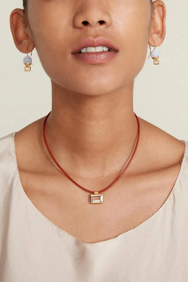 Chan Luu Cora Necklace Amethyst Women Necklaces