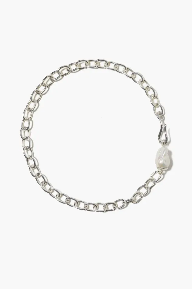 Chan Luu Cyprus Chain Necklace Silver Women Necklaces