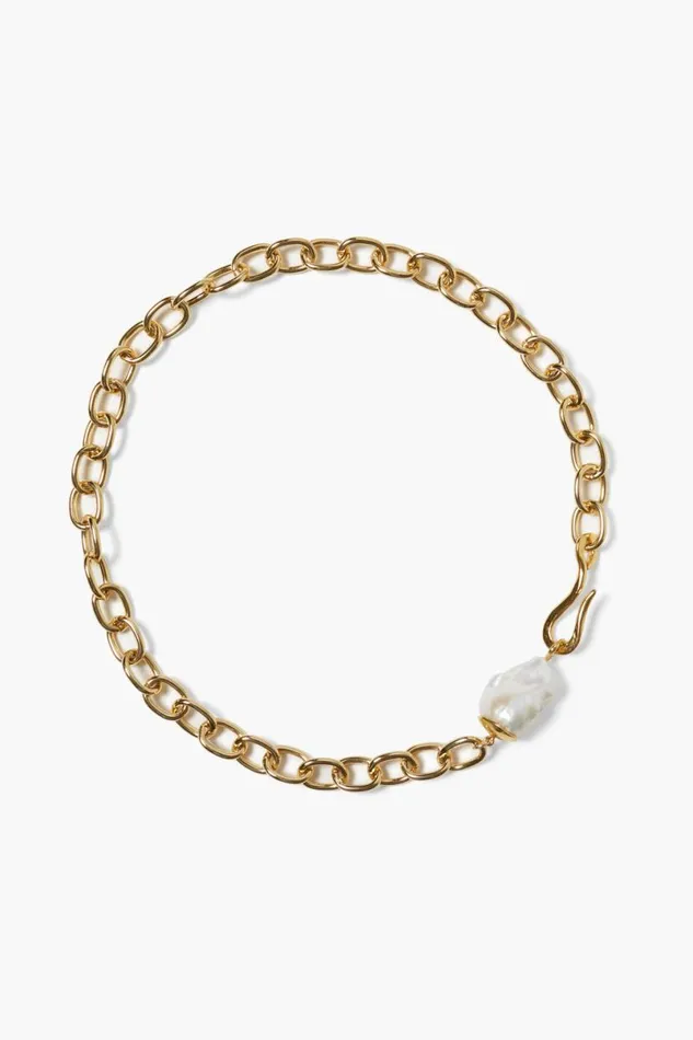 Chan Luu Cyprus Chain Necklace Yellow Gold Women Necklaces
