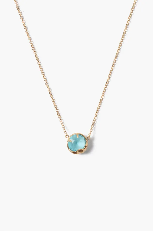 Chan Luu December Birthstone Necklace Turquoise Crystal Women Necklaces
