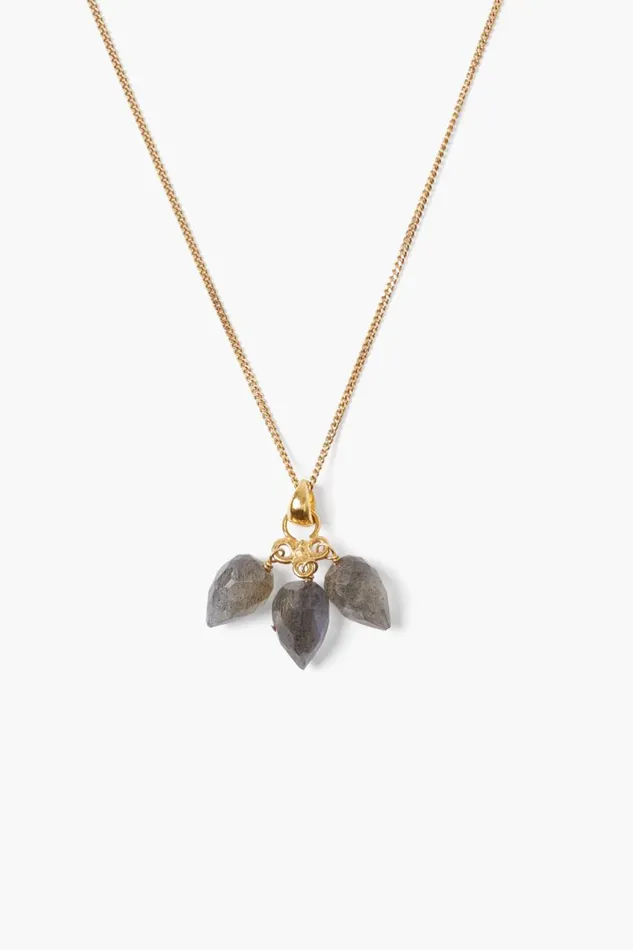 Chan Luu Delphine Necklace Labradorite Women Necklaces