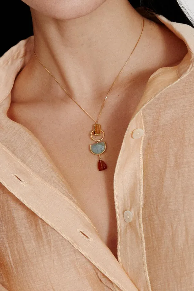 Chan Luu Elsie Necklace Multi Mix Women Necklaces