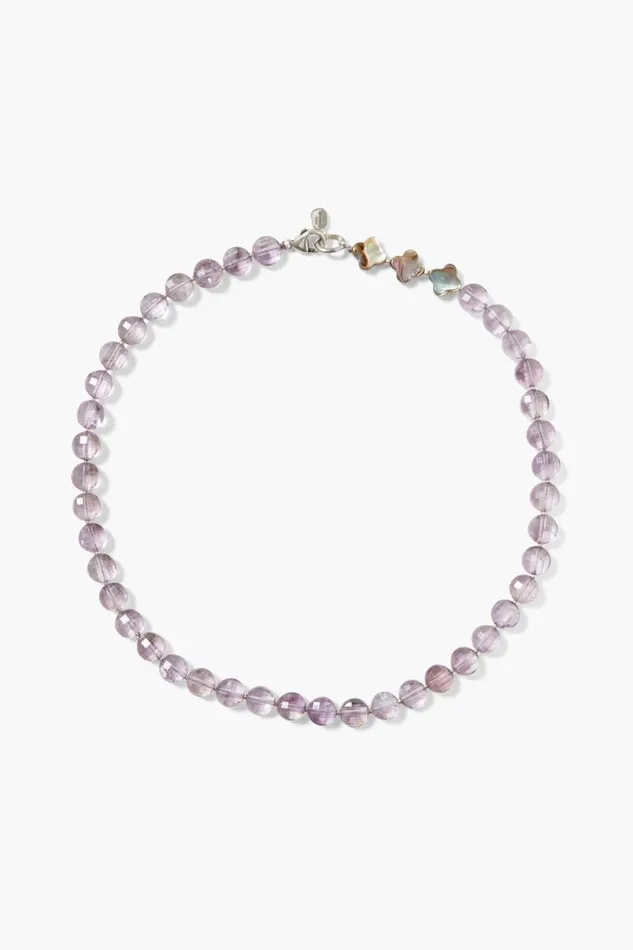 Chan Luu Enid Necklace Amethyst Mix Women Necklaces