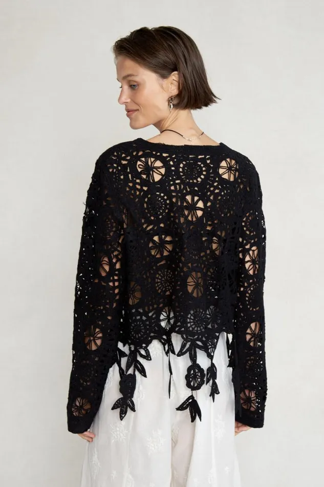 Chan Luu Gia Cardigan Black Women Tops