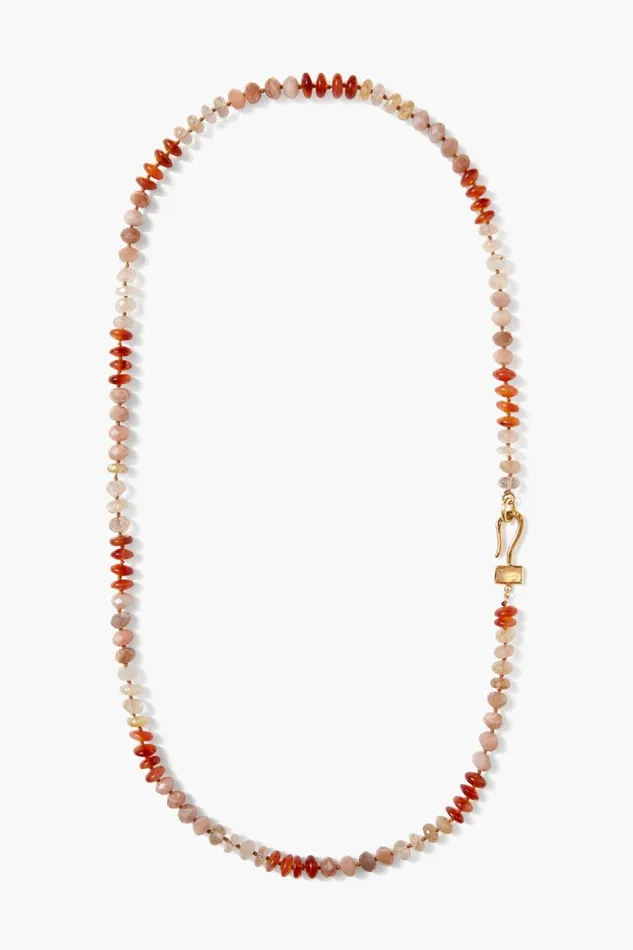 Chan Luu Grand Odyssey Necklace Sunstone Mix Women Necklaces