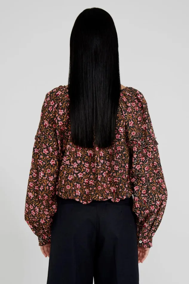 Chan Luu Greta Blouse Sachet Pink Women Tops